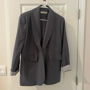 Women's Gray Blazer